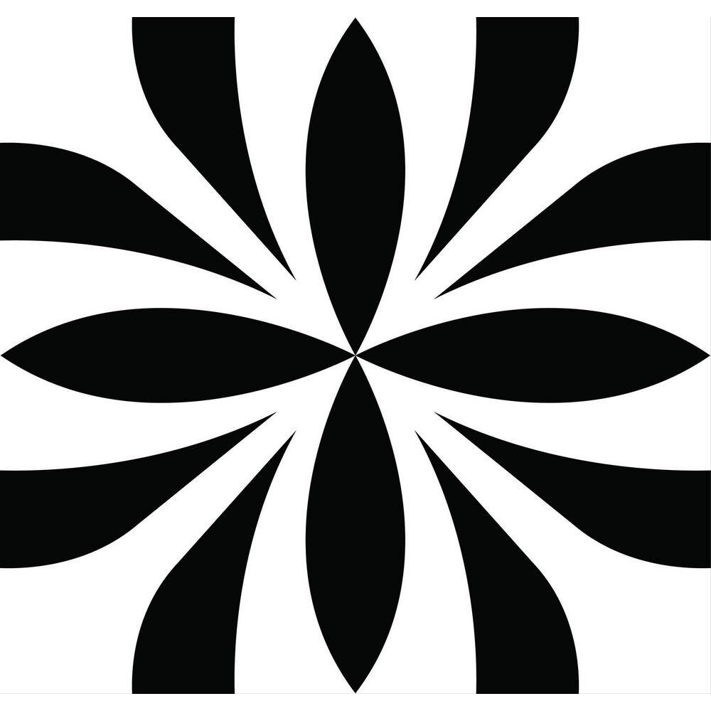 Black B27 7 in. x 7 in. Vinyl Peel and Stick Tile (24 Tiles, 8.17 sq.ft./Pack ) price history on PriceWatchPro