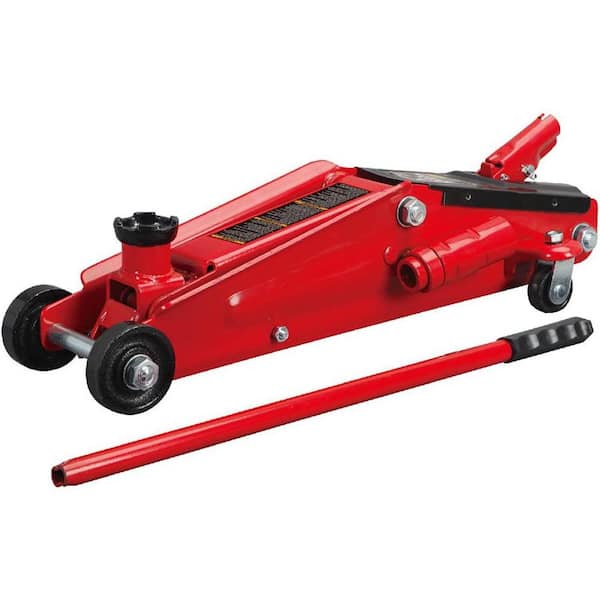 Big Red T83006 3-Ton Trolley Floor Jack with Saddle Extension Adapter - 3