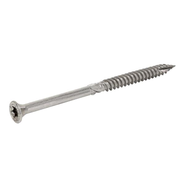 3/8 in. x 6 in. Star Drive Wafer Head Structural 316 Stainless Steel Screw