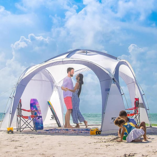 Beach Canopy Buy Pop Up Beach Tent Sun Shelter UPF50+ With - Main Image