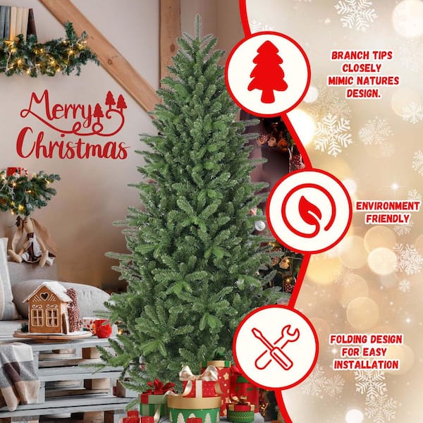 Zeus & Ruta 6 ft. Artificial Tree with 1168 Branch Tips, Full Lush