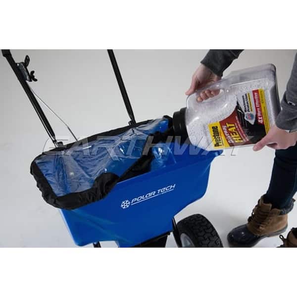 High Output Broadcast Spreader with Pneumatic Tires