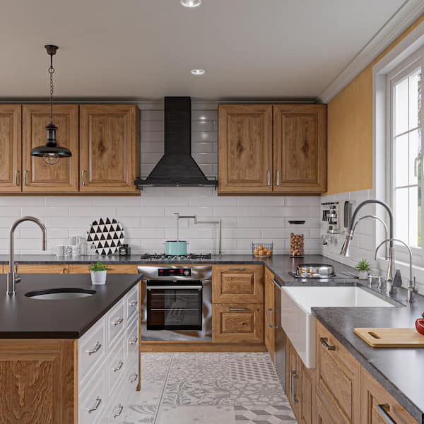 ALFI BRAND Farmhouse Fireclay 35.88 in. Single Bowl Kitchen Sink