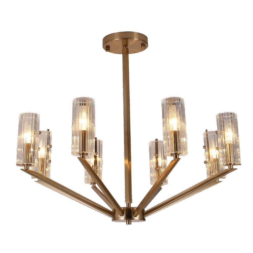 Keanu II 8-Light Copper Chandelier