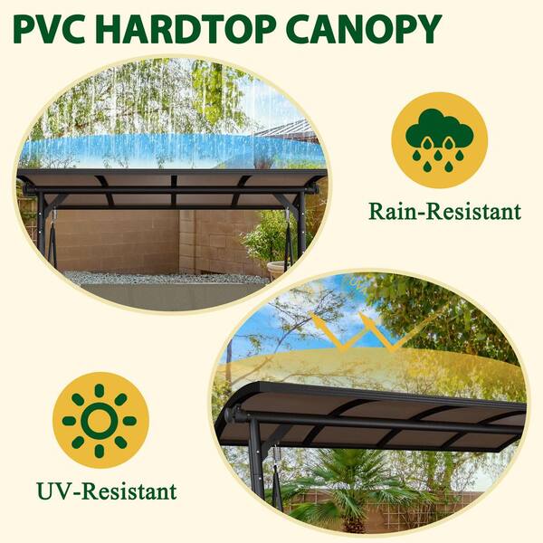 Have a question about VEIKOUS 3-Person Metal Patio Swing
