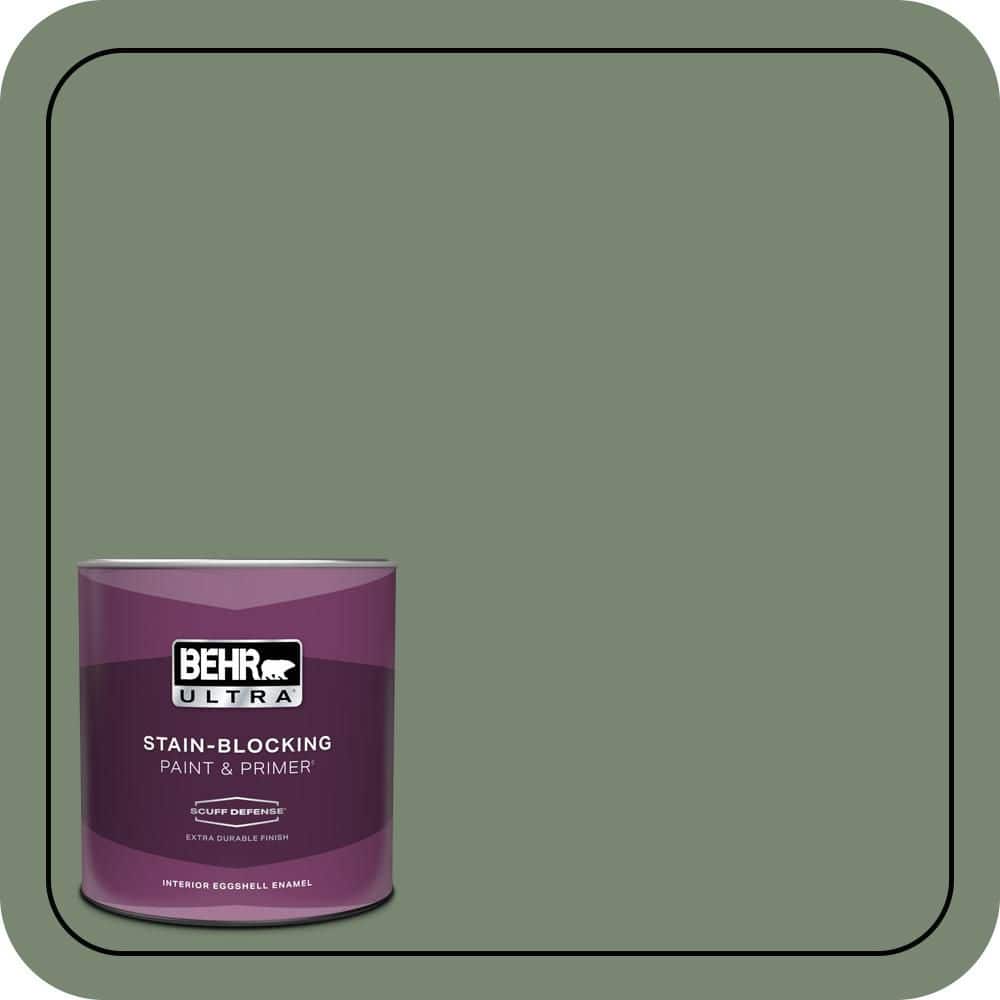 1 qt. #440F-5 Winter Hedge Extra Durable Eggshell Enamel Interior Paint & Primer price history on PriceWatchPro