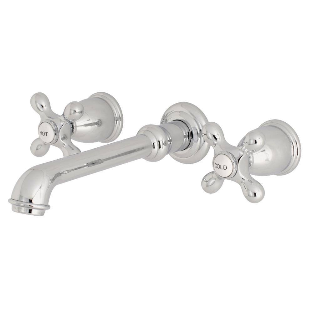 English Country 2-Handle Wall-Mount Bathroom Faucet in Polished Chrome price history on PriceWatchPro