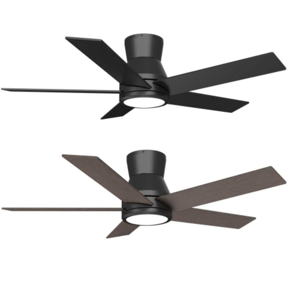 "48"" YUHAO Ceiling Fan Matte White Plywood Blades Reversible DC Motor Remote" price history on PriceWatchPro