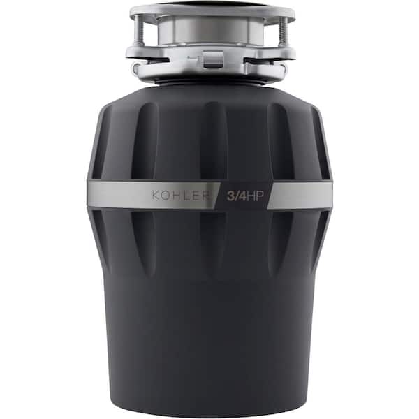KOHLER Reckon 3/4 HP Dispenser Feed Garbage Disposal in Charcoal