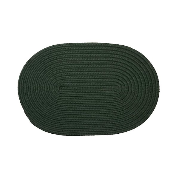 Colonial Mills Boca Dark Green 22 in. x 34 in. Polypropylene Door Mat ...