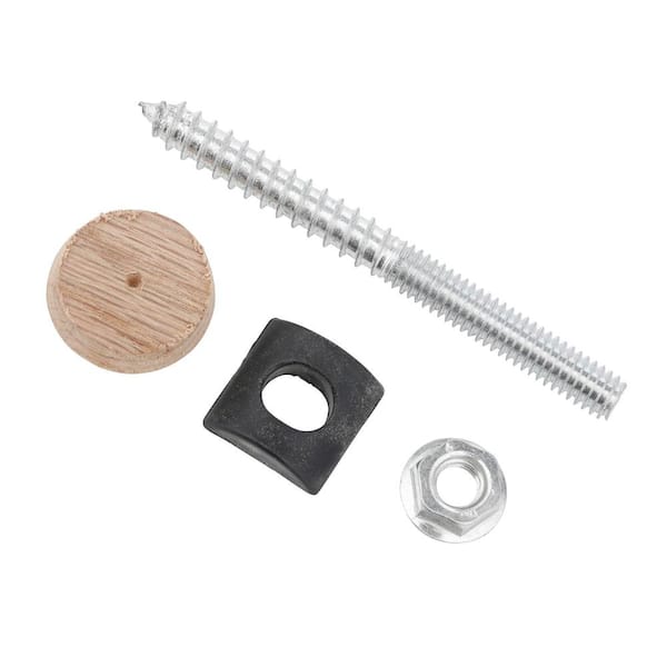 EVERMARK Stair Parts 5/8 in. x 3 in. Spring Bolt Fastening Kit  9400K-SBK-HD00R - The Home Depot