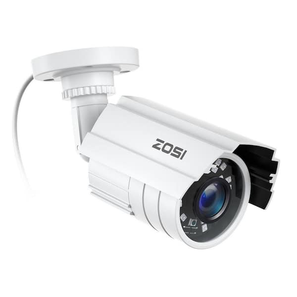 2MP Full HD Hardwired Outdoor Bullet Security Camera 4-In-1 Compatible with HD-CVI/TVI/AHD/960H CVBS Analog DVR