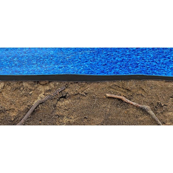 Liner Life Pre-Cut Swimming Pool Liner Pad 16 ft. x 32 ft. Rectangle Black  LL1632RE LL1632RE - The Home Depot