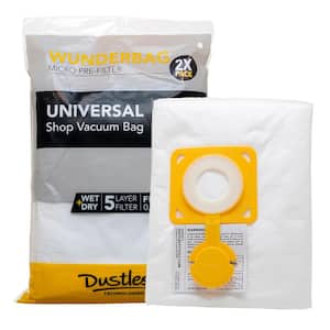 Wunderbag Micro Pre-Filter (2-Pack) for Dustless Wet+Dry Standard and HEPA Vacuum