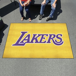 Los Angeles Lakers Yellow  5 ft. x 8 ft. Ulti-Mat Rug