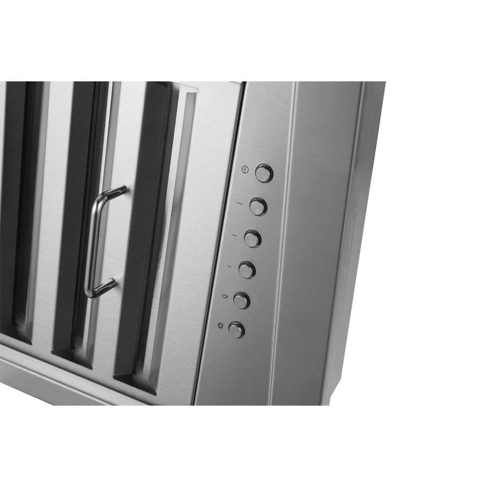 Ancona 34" Stainless Steel Insert Range Hood with Baffle Filter