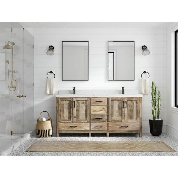 Malibu 72 Double Bathroom Vanity