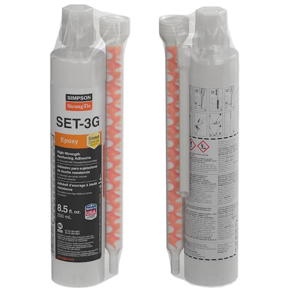 Simpson Strong-Tie SET-3G 8.5 oz. High-Strength Epoxy Adhesive