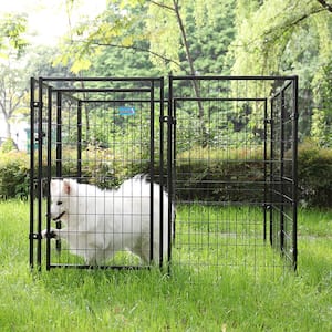 5 ft. L x 5 ft. W x 4 ft. H 0.0005 Acre In-Ground Dog Kennel Pet Exercise Playpen