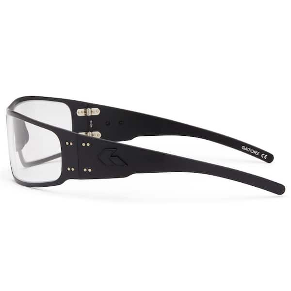 GATORZ Magnum Black Frame Clear Lenses GZ-01-039 - The Home Depot