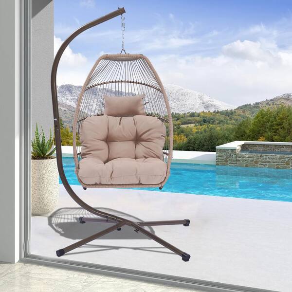 U-shape Chair Cushion Swing Seat Cushion Hanging Chair Pad Backrest Cushion  Swing Hanging Basket Seat