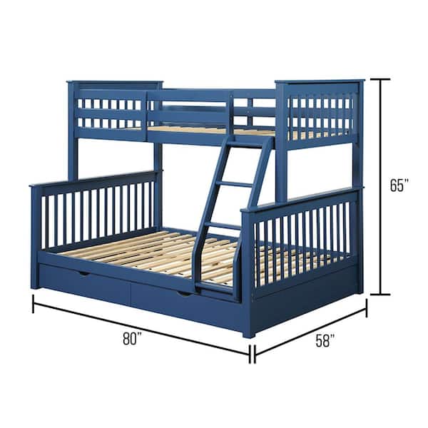 bunk beds with cot gates