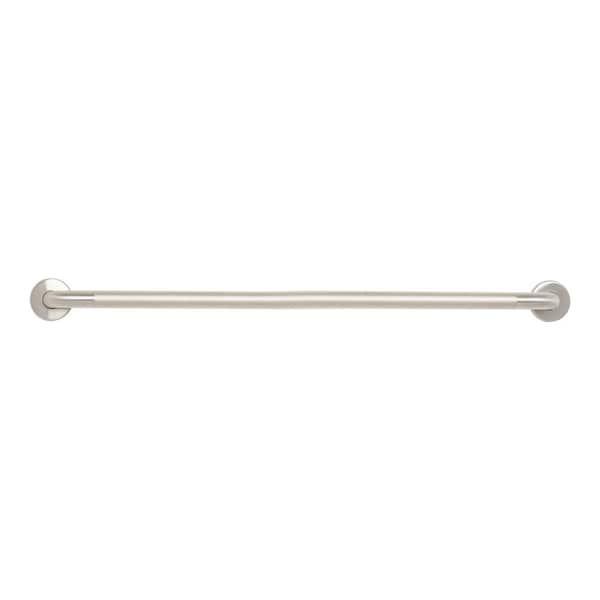 SEACHROME 48 in. Stainless Steel Wall Mount Bathroom Shower Grab Bar in Peened with Satin Ends