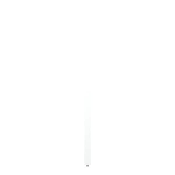 1.75 in. D x 1.75 in. W x 38 in. L Primed Gloss Poplar Wood Baluster