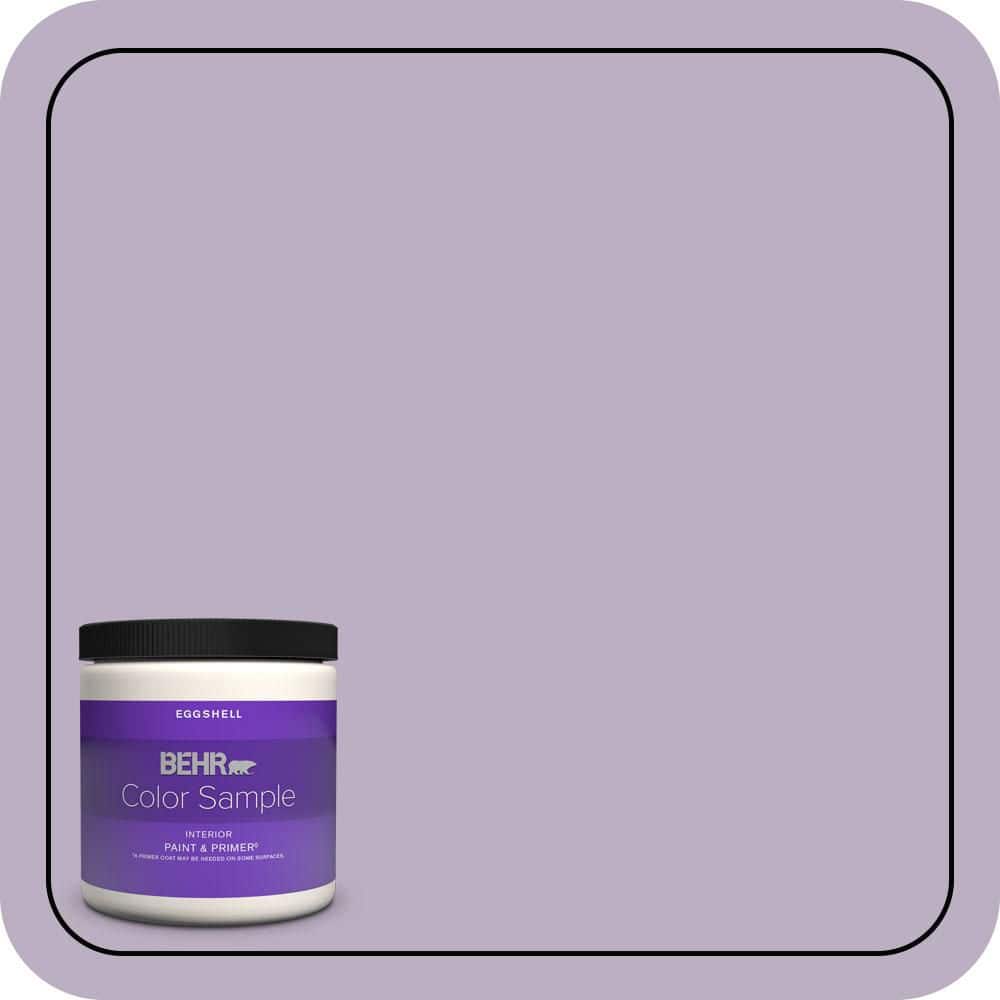 8 oz. #S100-3 Courtly Purple Eggshell Enamel Interior Paint & Primer Color Sample price history on PriceWatchPro