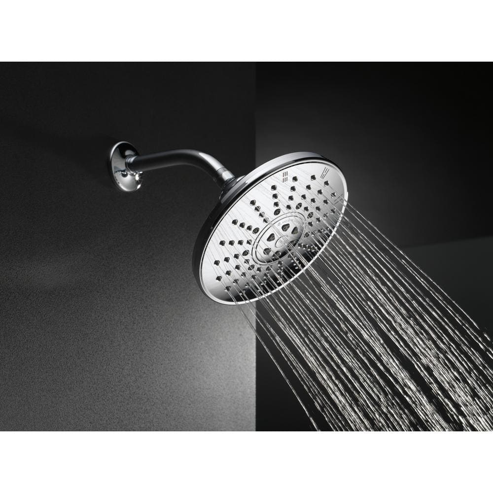 Chrome Multi-Function Wall Mounted Rain Shower Head