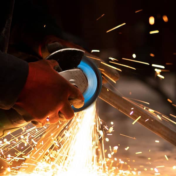 Flap Discs 60 Grit, 4-1/2in. x 7/8 in. Flap Discs for Angle Grinder, Type 29 Zirconia Flap Sanding Disc, Grinding Wheels