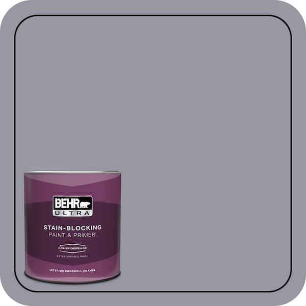BEHR ULTRA 1 qt. #N540-4 Silhouette Extra Durable Eggshell Enamel Interior Paint & Primer