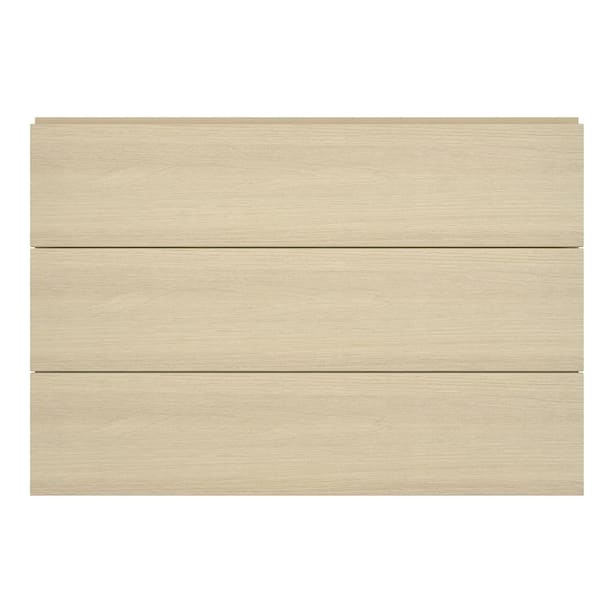 All Weather System 0.5 in. x 5.5 in. x 1 ft. Japanese Cedar Tongue and Groove Composite Siding Sample