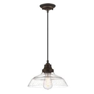 Details about   Globe Electric 1-Light Vintage Edison Antique Brass and Bronze Hanging Pendant 