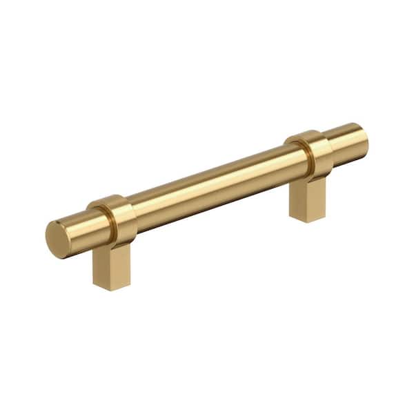 Amerock Central 3-3/4 in. Modern Champagne Bronze Bar Cabinet Pull