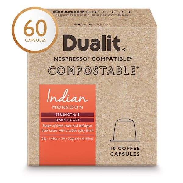 Dualit NX Indian Monsoon 60-pack (6 boxes of 10)