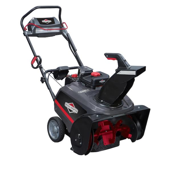 Briggs & Stratton 22 in. 250cc Single Stage Electric Start Gas Snowthrower with Snow Shredder Auger