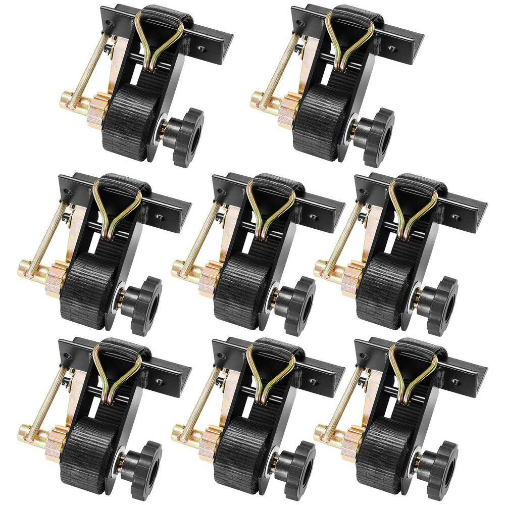 Ladder Rack Ratchet Straps, Black Square Tube Mount, 1.5 in. W x 7.4 ft. L with Double J-Hooks, 500 lbs. Load(8 Pack) price history on PriceWatchPro