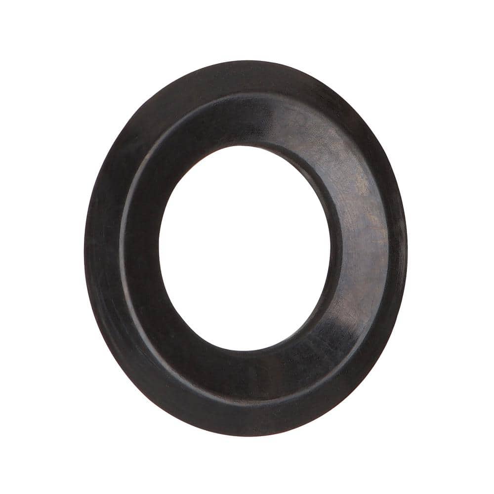 Weatherproof Lamp Holder Replacement Gasket (2.5 in. Dia), Black (2-Pack)