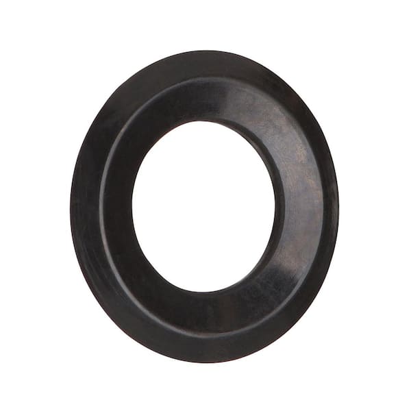 Weatherproof Lamp Holder Replacement Gasket (2.5 in. Dia), Black (2-Pack)