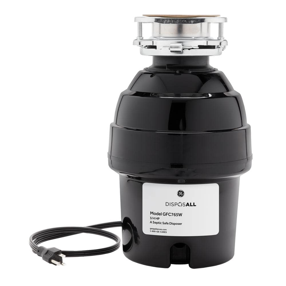 3/4 HP Continuous Feed Garbage Disposal with Cord