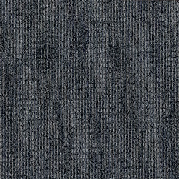 Shaw Dynamic - River - Blue Commercial 24 x 24 in. Glue-Down Carpet Tile Square (80 sq. ft.)