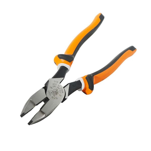 Klein Tools Insulated Pliers, Slim Handle Side Cutters, 9-Inch