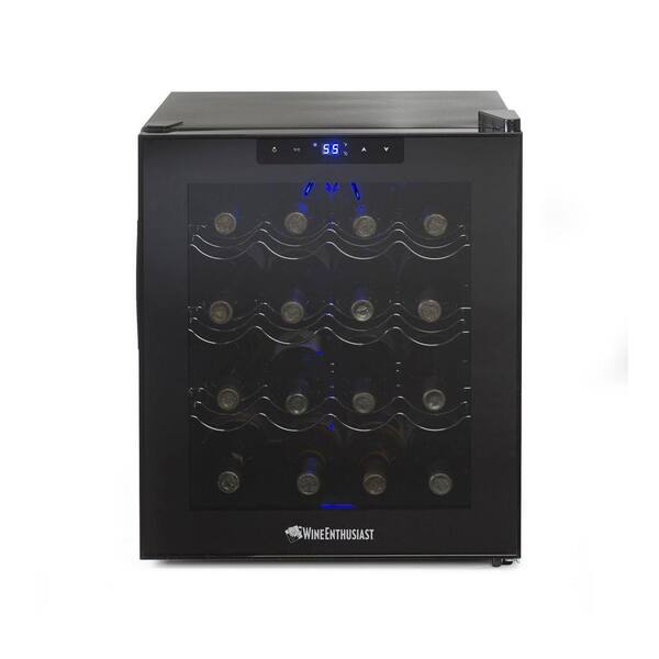 Wine Enthusiast 16-Bottle Touchscreen Wine Cooler