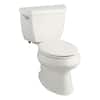 Wellworth Classic 2-Piece 1.28 GPF Single Flush Elongated Toilet in White