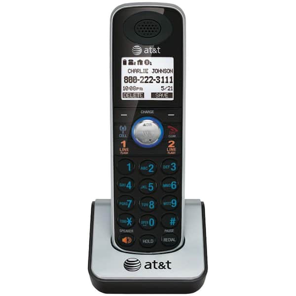 AT&T DECT 6.0 Handset Cordless Phone with Bluetooth Wireless Technology