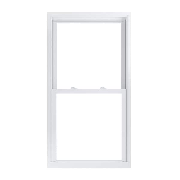 American Craftsman 30.25 in. x 56.25 in. 70 Pro Series White Double Hung Low-E Argon PS Glass Vinyl Replacement Window, Screen Incl