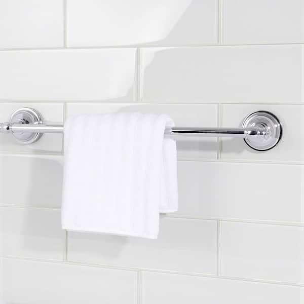 Contempo Bright White 4 in. x 12 in. x 8 mm Polished Glass Subway Floor and Wall Tile (15 pieces 5 sq.ft/Box)