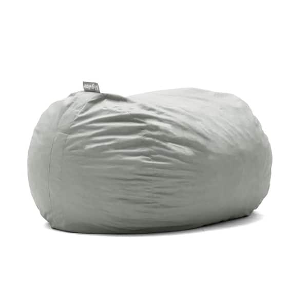 Big Joe Fuf XL Bean Bag with Liner - Fog Lenox