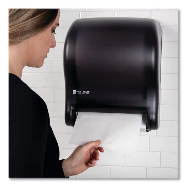 Paper Towel Dispenser Paper Towel Dispensers Auto Sensing Hand Tissue  Holder with Key Wall Mounted Paper Towel Holders Abs Paper Holder High  Capacity
